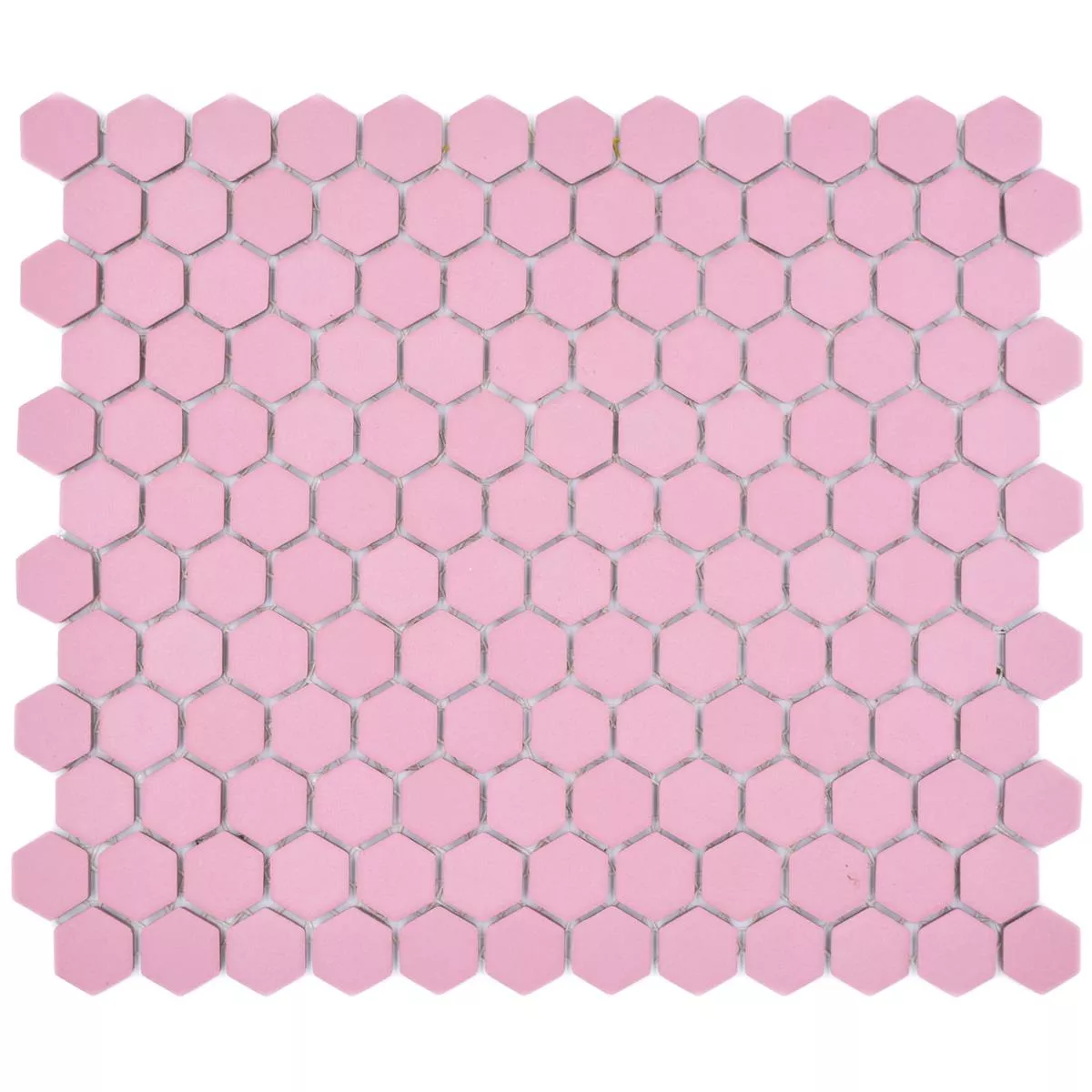 Kerámia Mozaik Bismarck R10B Hatszög Rózsaszín H23