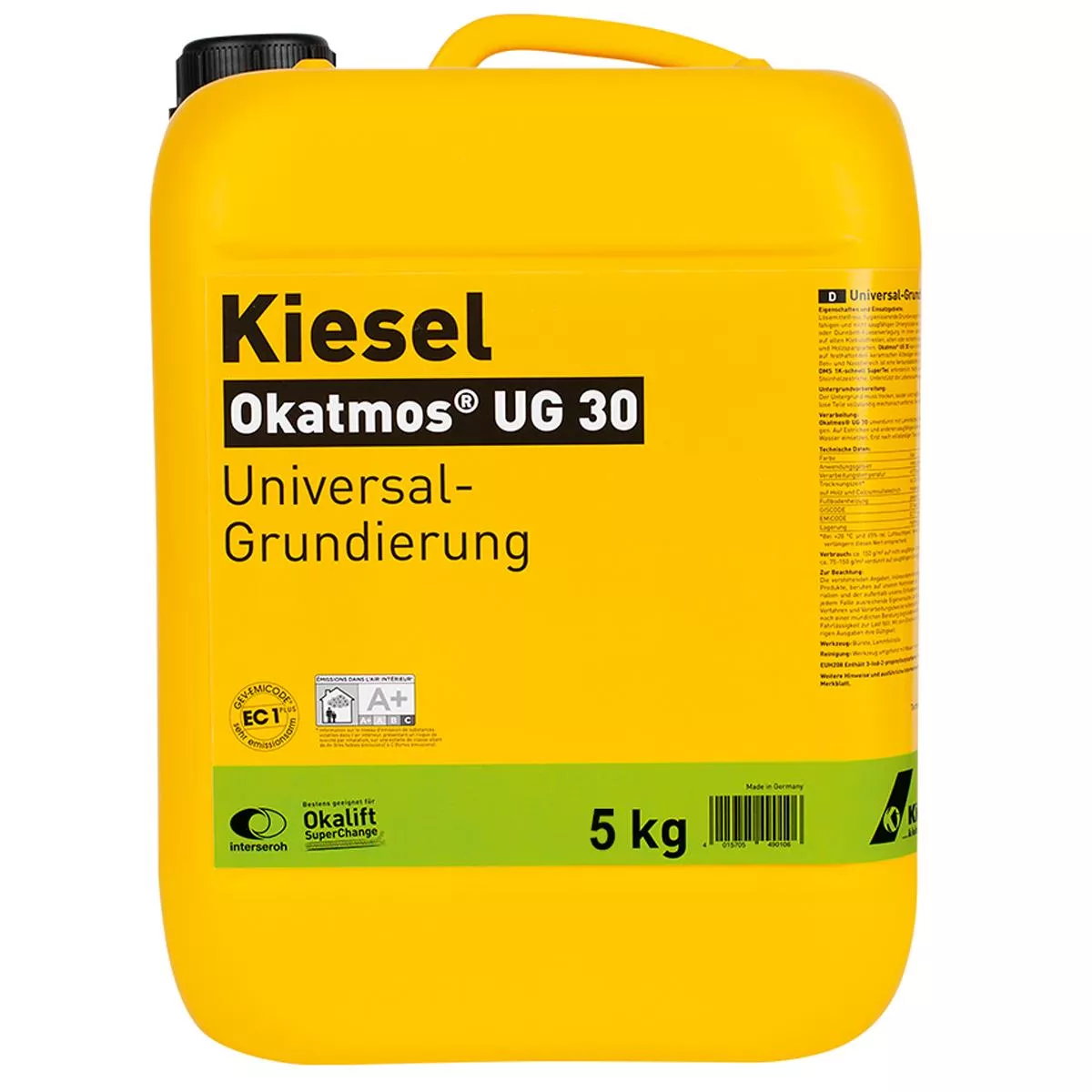 Universalprimer Kiesel Okatmos UG 30 Blå 5 kg
