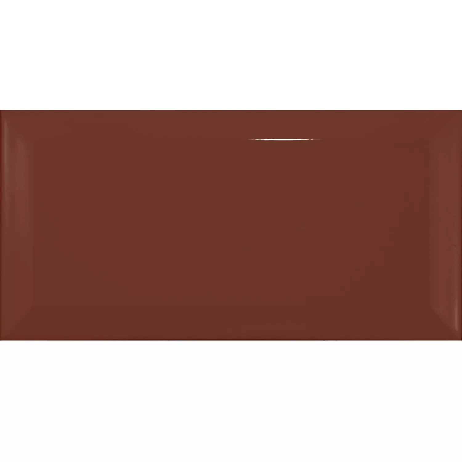 Metro pločica Smeđa Sjajne 7,5x15 cm Faceta Pitcox Marron