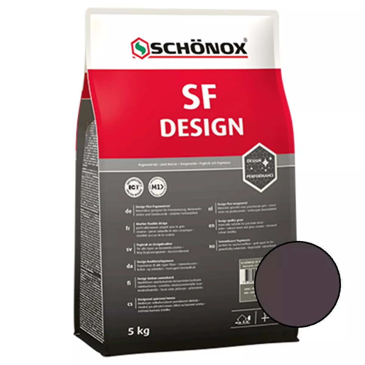 Fugemasse Schönox SF Design Bali Brun 5 kg Fugemasse Schönox SF Design Bali Brun 5 kg
