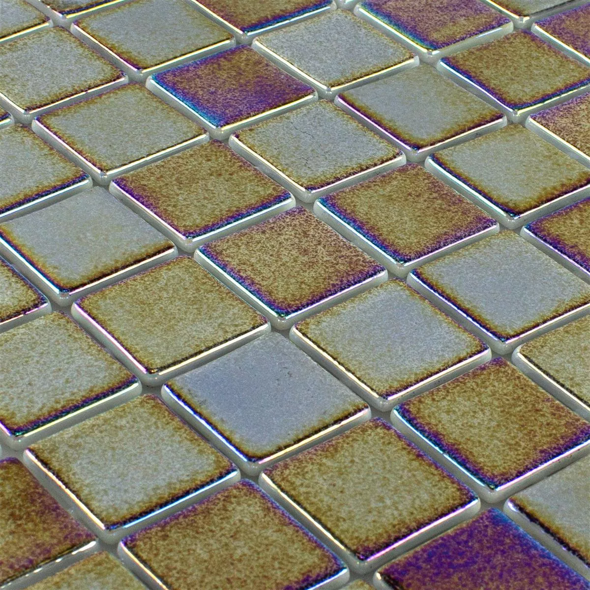 Mønster fra Glass Svømmebasseng Mosaikk McNeal Petrol 38