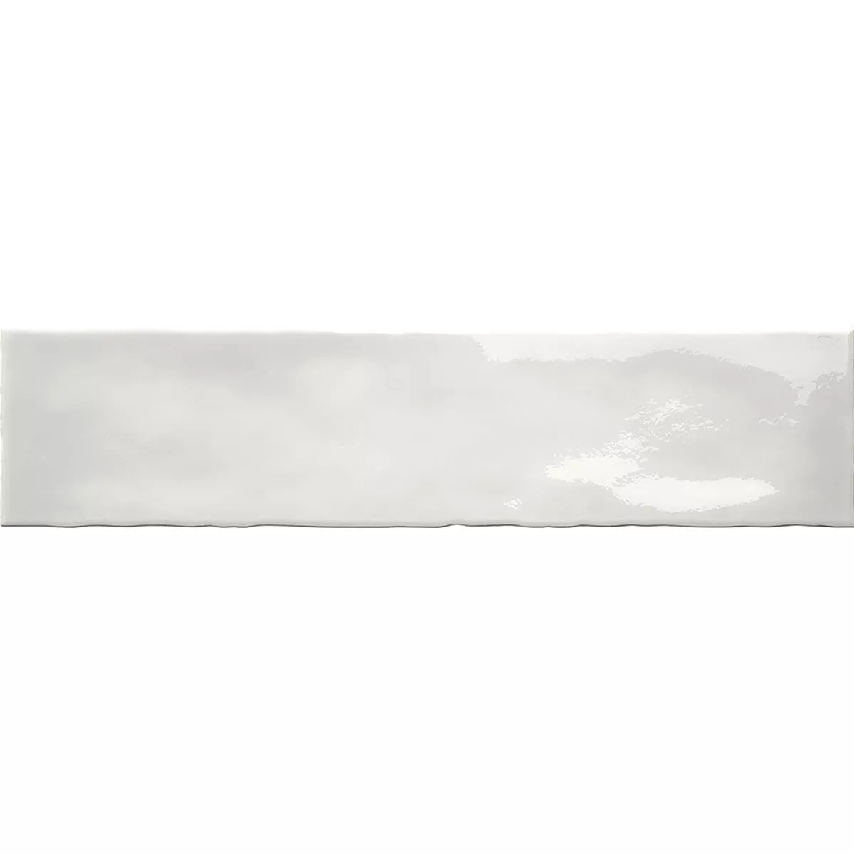 Wandfliesen Lugo Gewellt Weiß 7,5x30cm