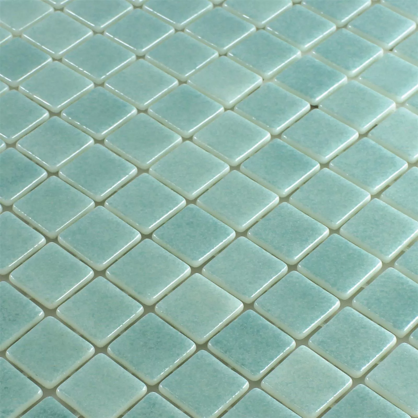 Vidro Piscina Pool Mosaico Antonio Turquesa