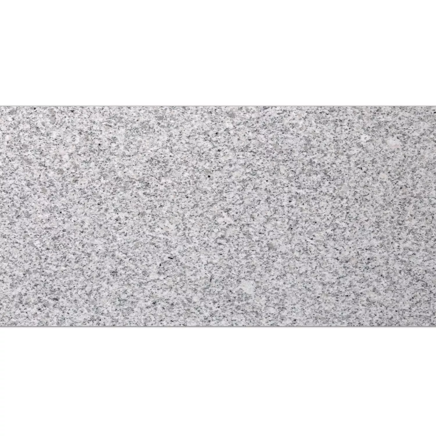 Naturstein Fliser Granitt China Grey Flammet Opp 30,5x61cm