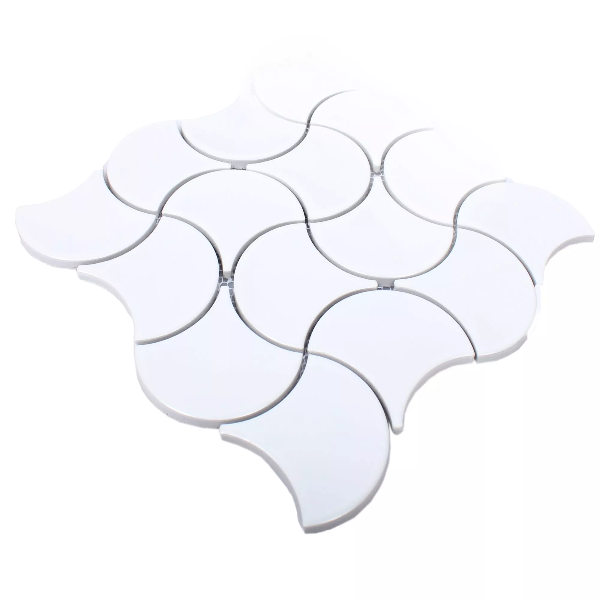 Ceramica Mosaico Toledo Welle Bianco