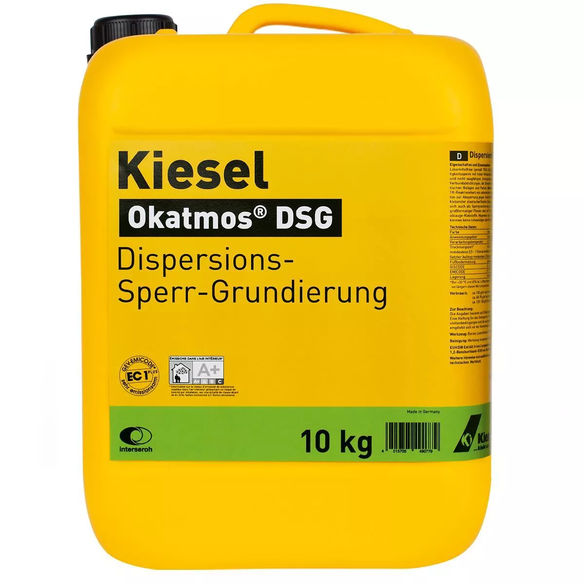 Dispersion Grundierung Kiesel Okatmos DSG 10 kg Dispersion Grundierung Kiesel Okatmos DSG 10 kg