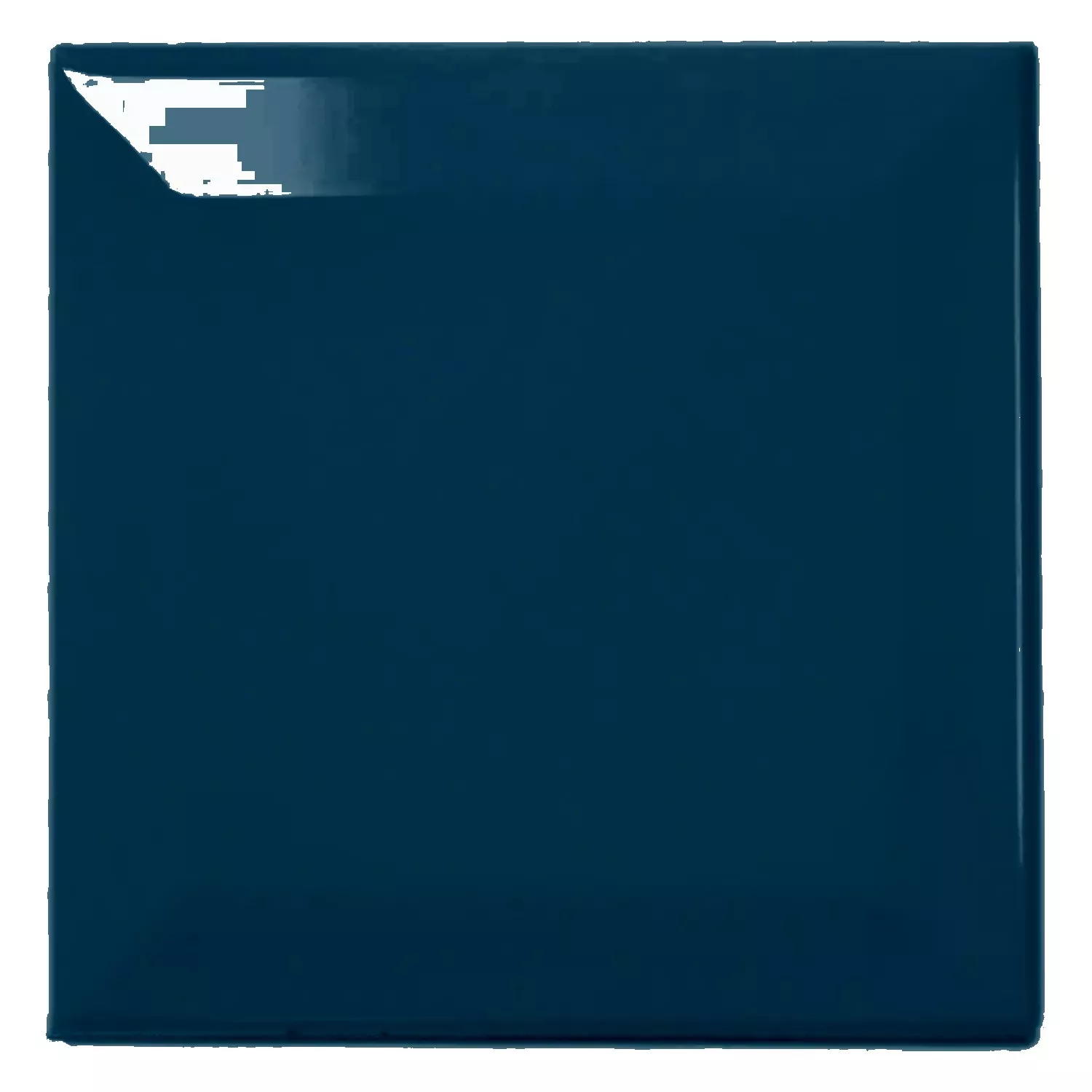 Metro tile Cyan Glossy 10x10 cm Facet Catarina Atlantis