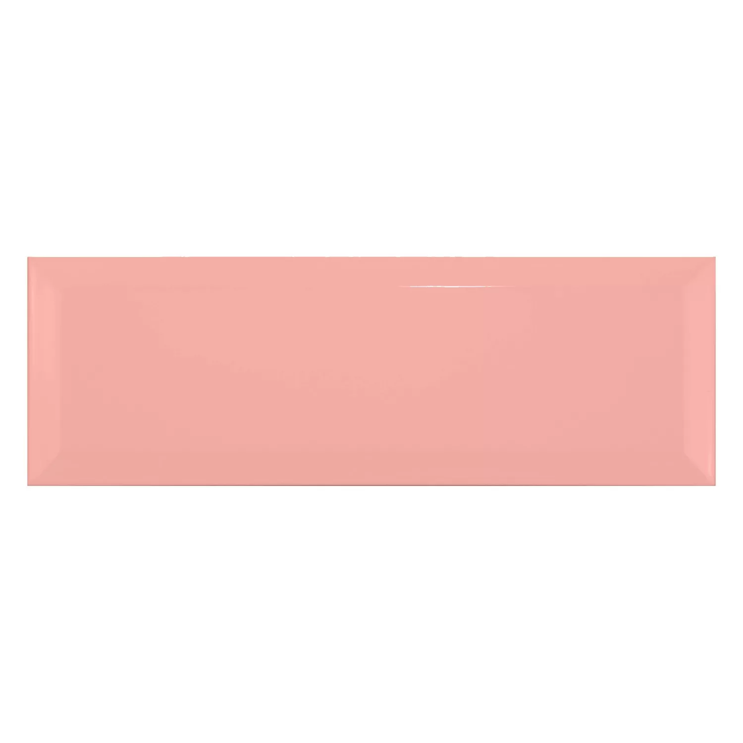 Metro tile Pink Glossy 10x30 cm Facet El Paso Pink