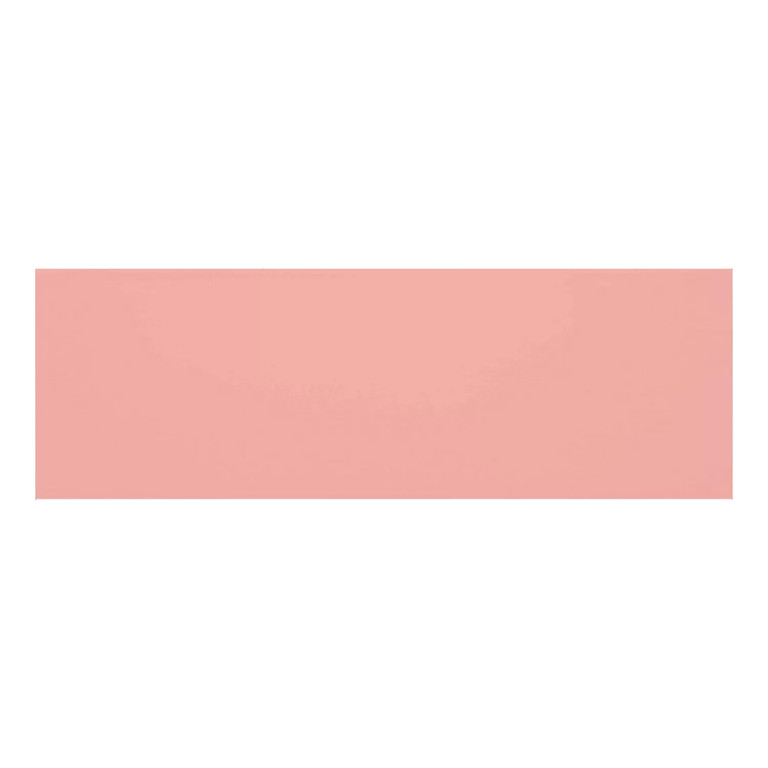 Carrelage métro Rose Mat 10x30 cm Sans Facette Candy Rose