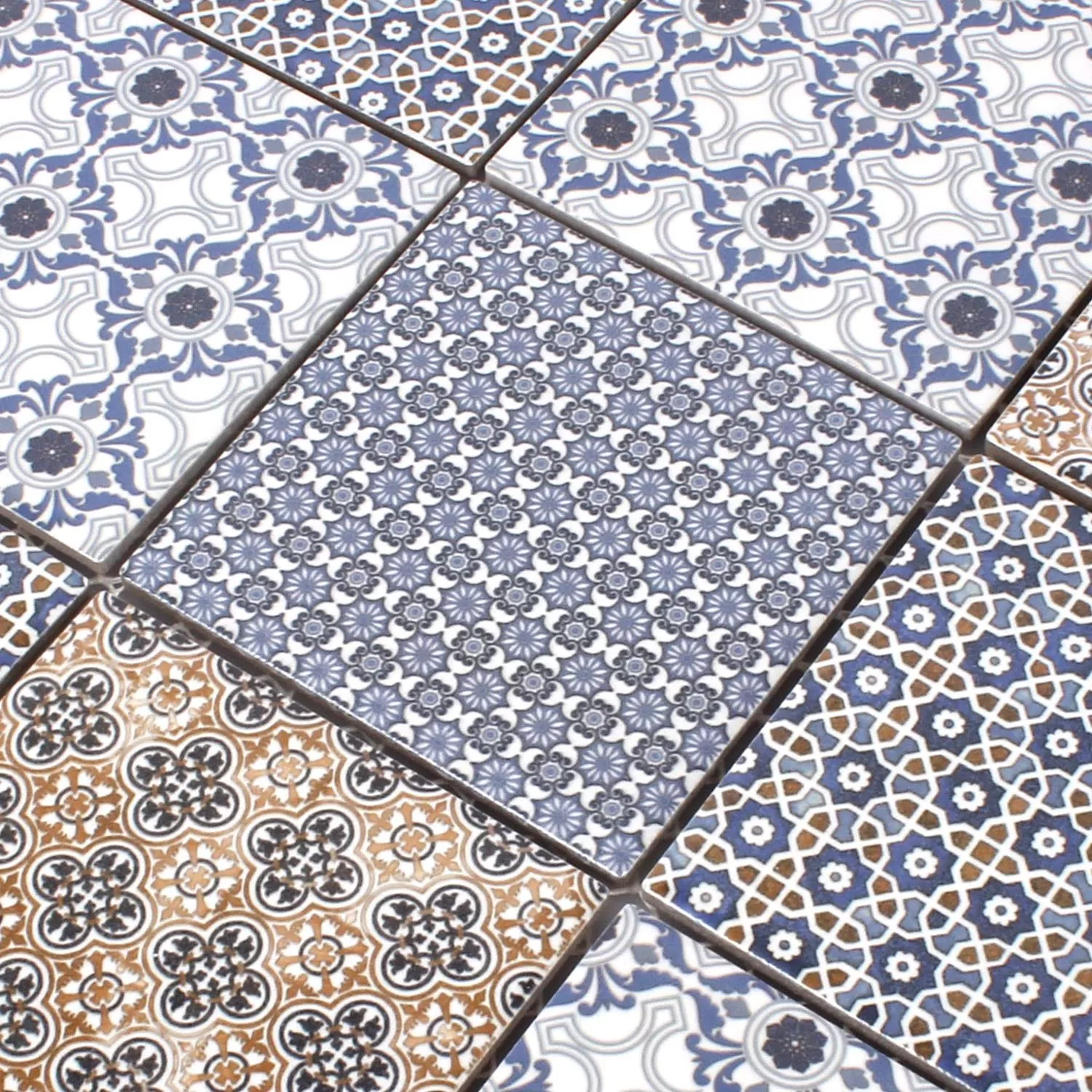 Mosaic Tiles Ceramic Cement Optic Classico