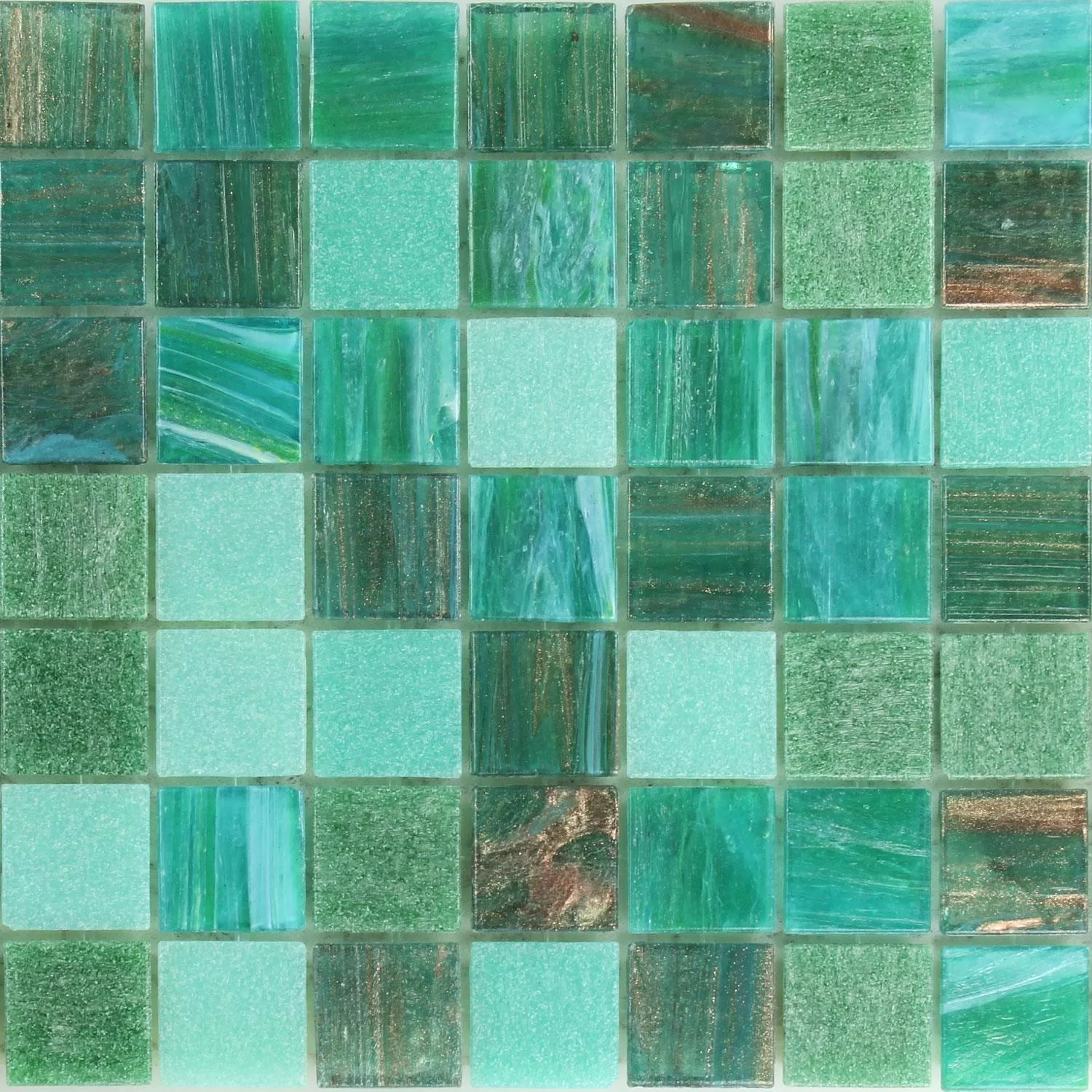 Mosaic Tiles Trend-Vi Glass Foliage