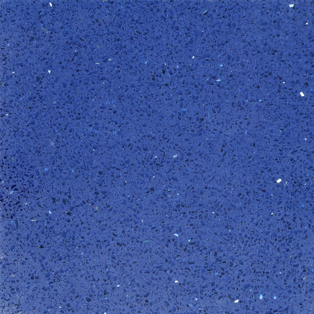 Floor Tiles Quartz Composite Blue 60x60cm