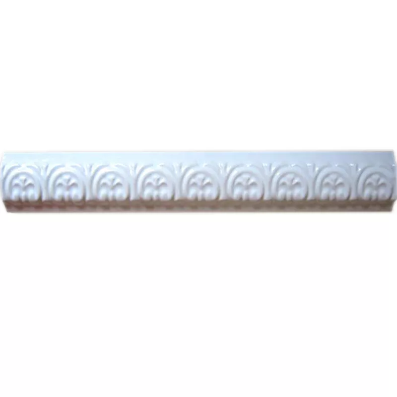 Cerâmica Borda Da Parede 3,5x30cm Branco Brilhante