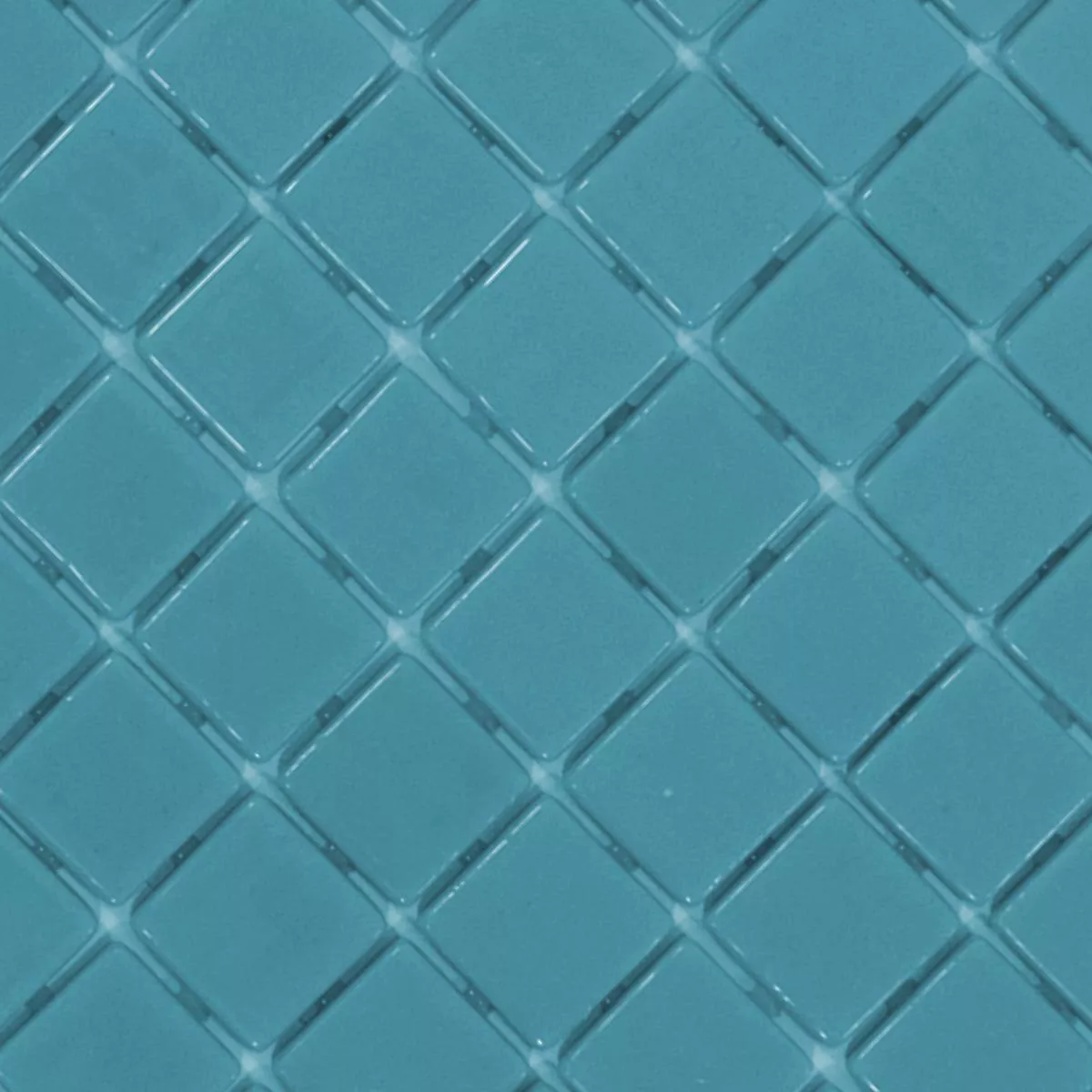 Vidro Piscina Pool Mosaico Venetia Azul Claro