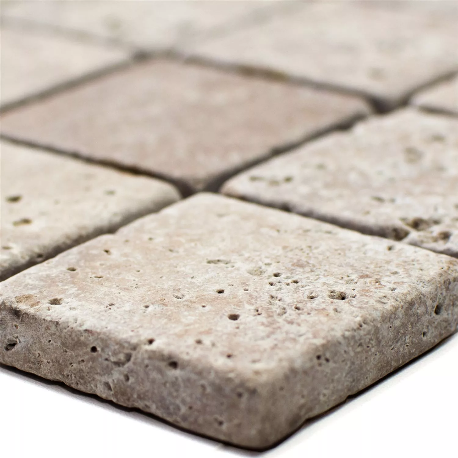 Mosaikfliesen Travertin Patara Noce 48 Mosaikfliesen Travertin Patara Noce 48