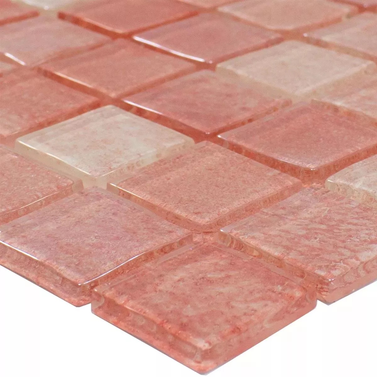 Sample Glasmozaïek Novigrad Rosa 23x23x4 mm