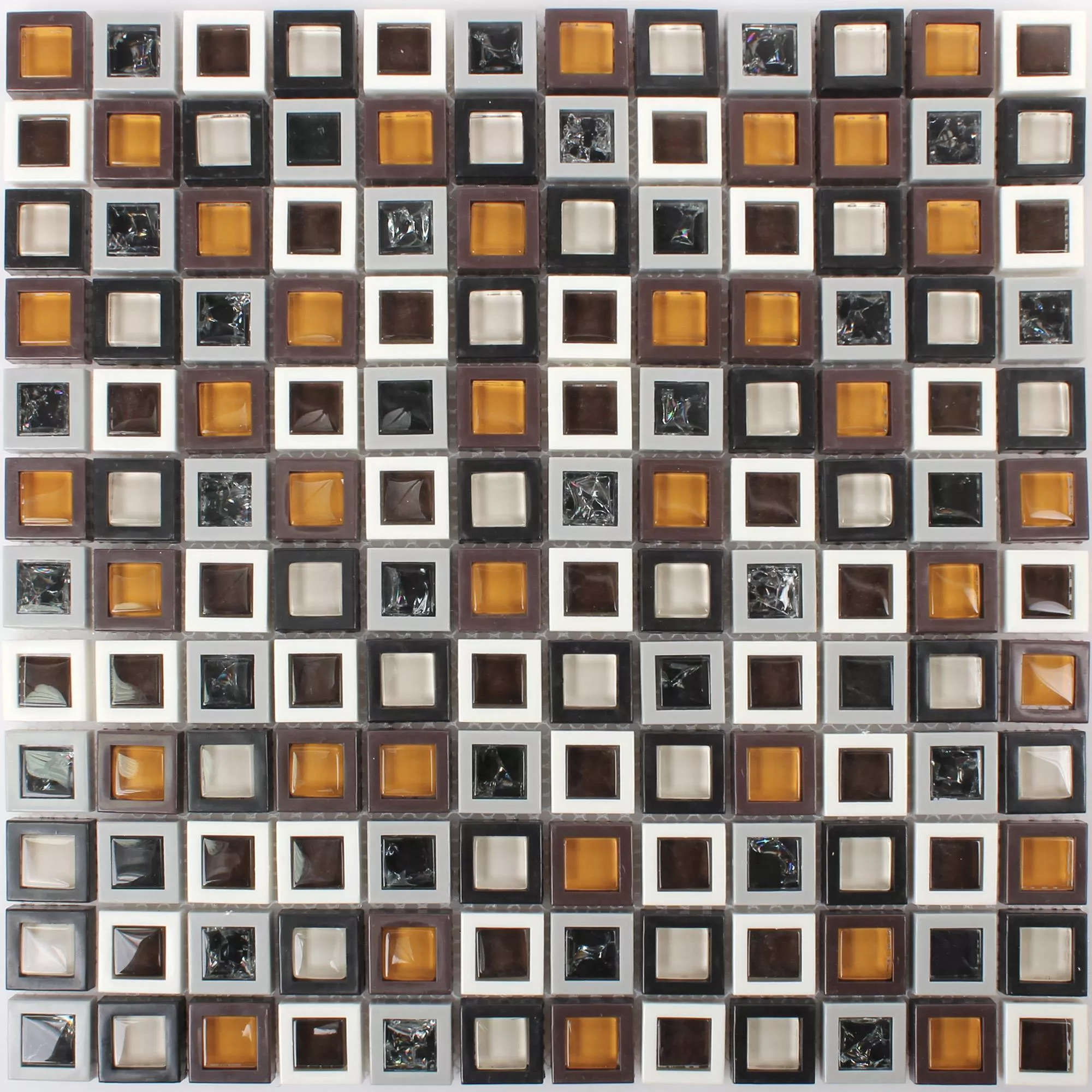 Muster von Glas Kunststoff Mosaik Anatolia Bunt