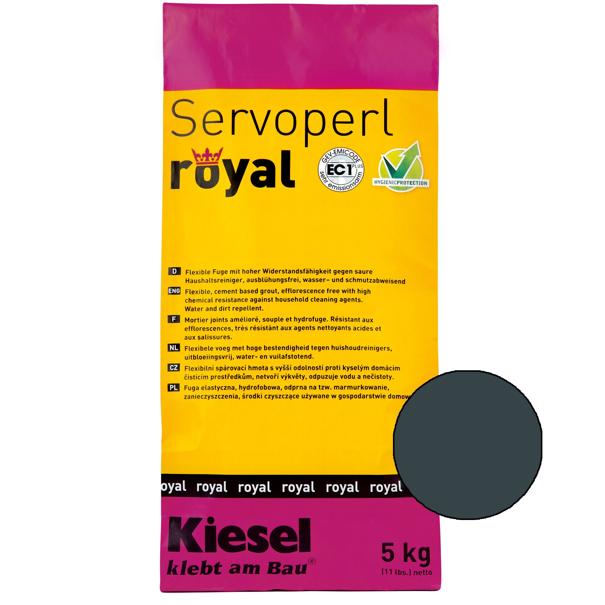 Kiesel Servoperl royal - Flexible, water- and dirt-repellent joint (5KG Desert Sand)