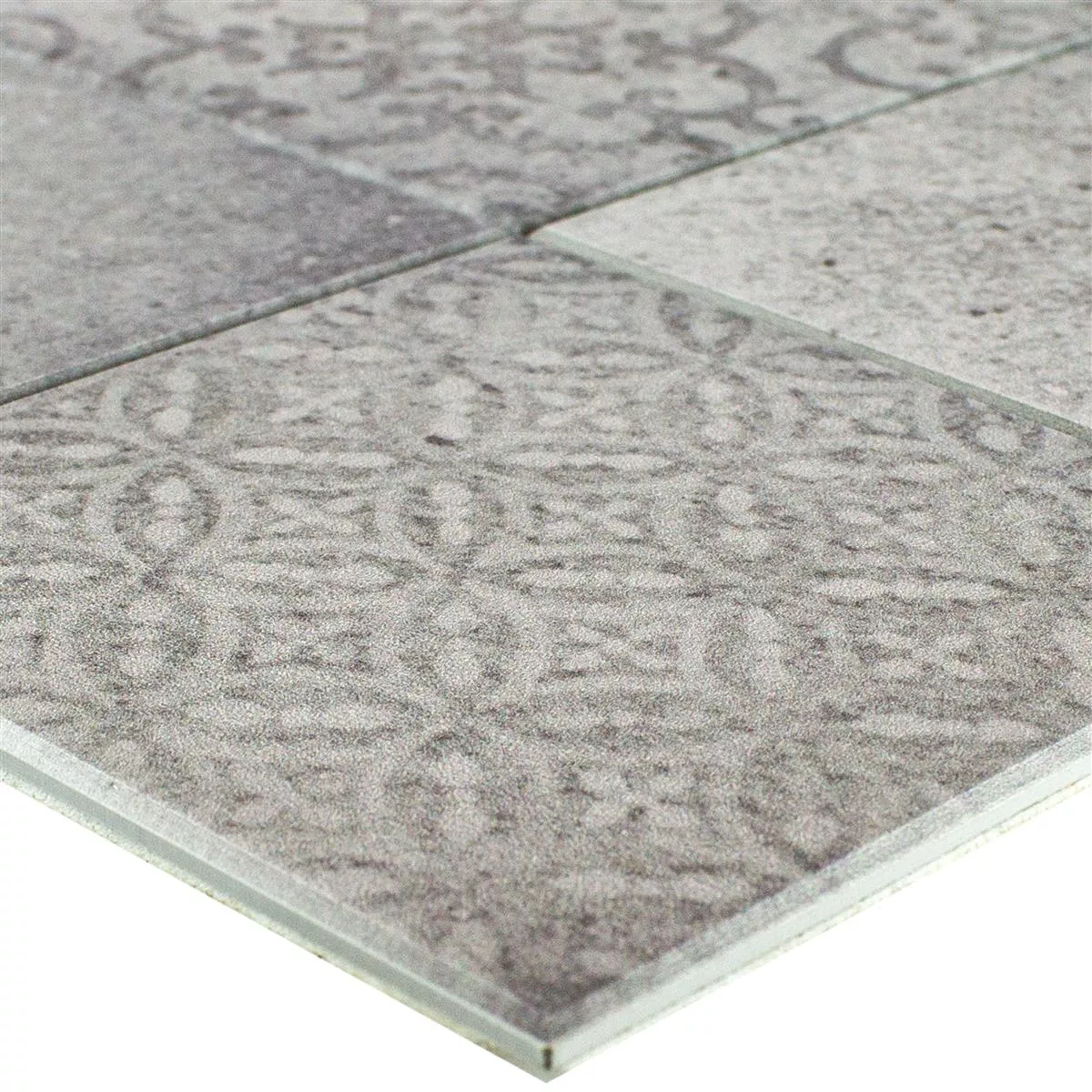 Sample Vinyl Mosaic Tiles Stowe Self Adhesive Stone Optic Grey