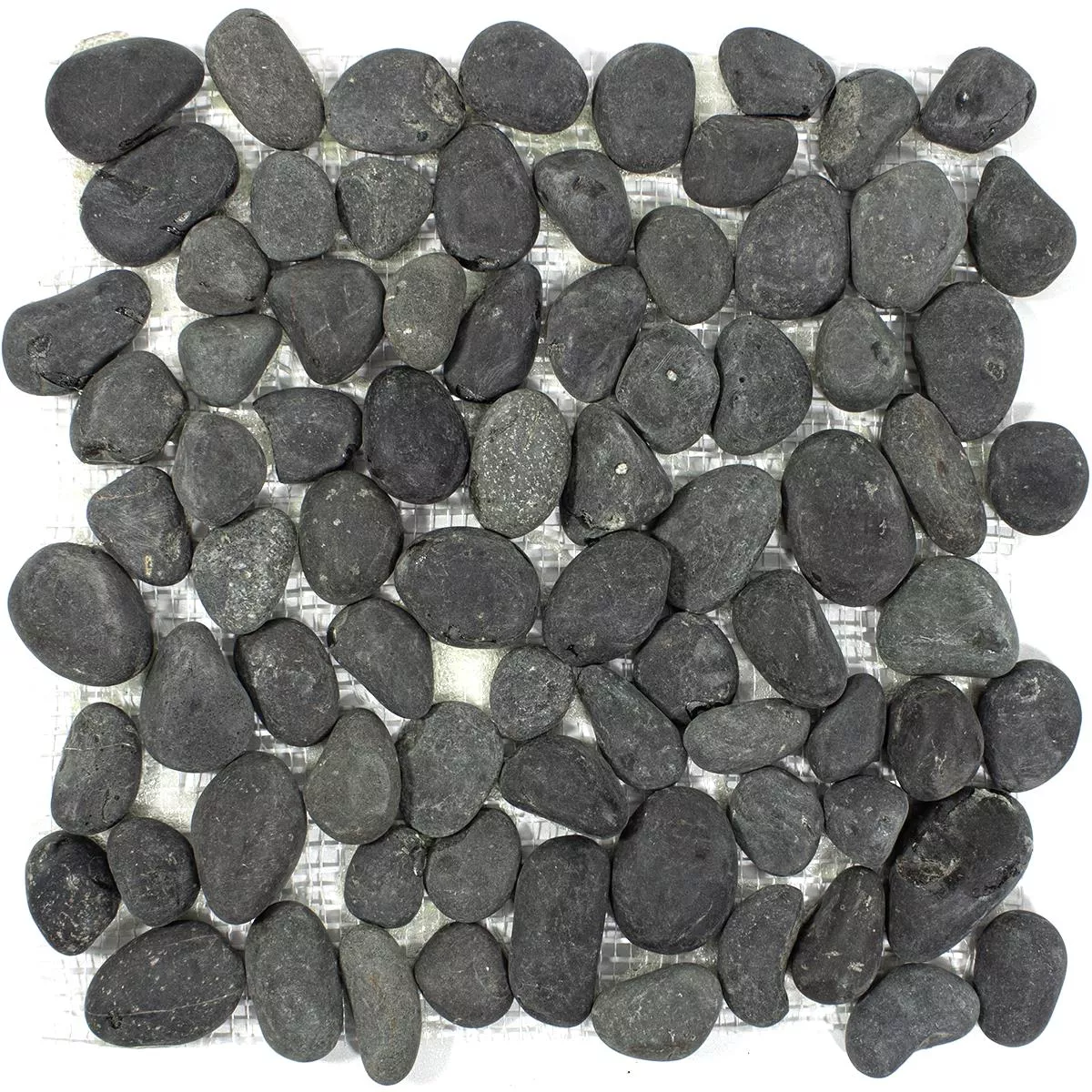 Mosaic Tiles Pebble Dark Grey Mix