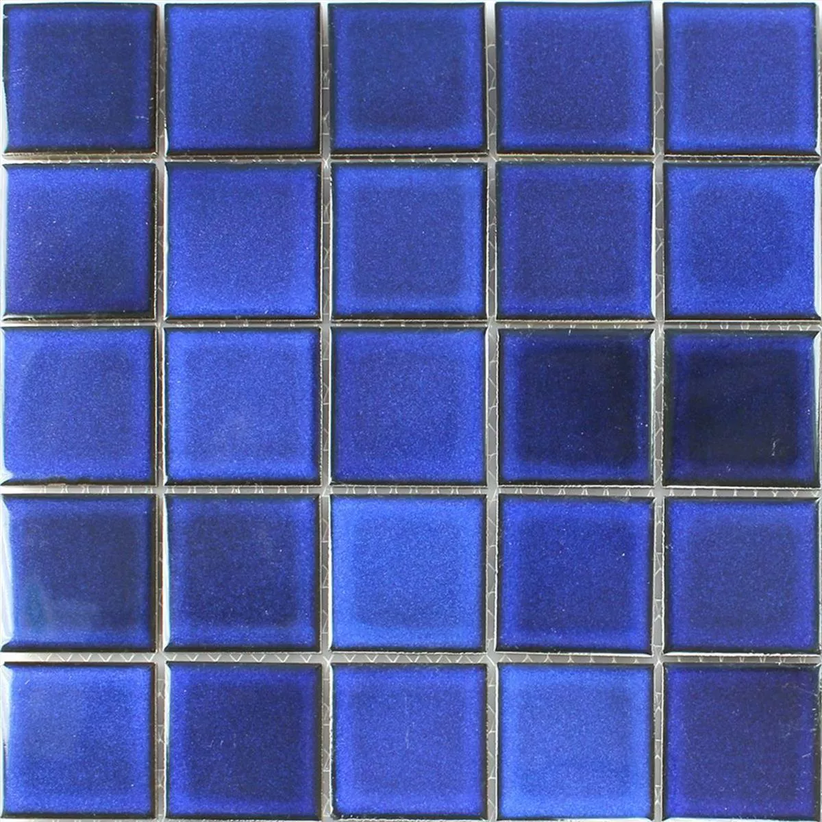 Fazekasság Mozaik Csempe Kék Uni