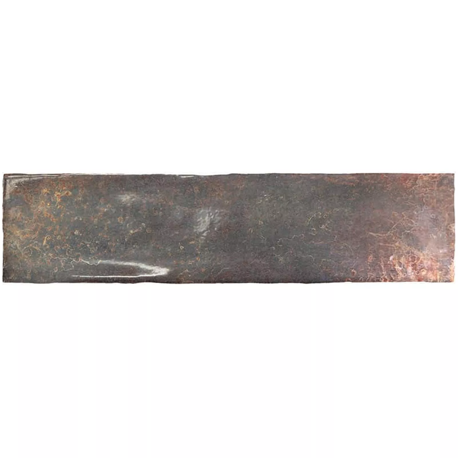 Próbka Płytki Ścienne Wilhelmsburg Karbowany 7,5x30cm Miedź
