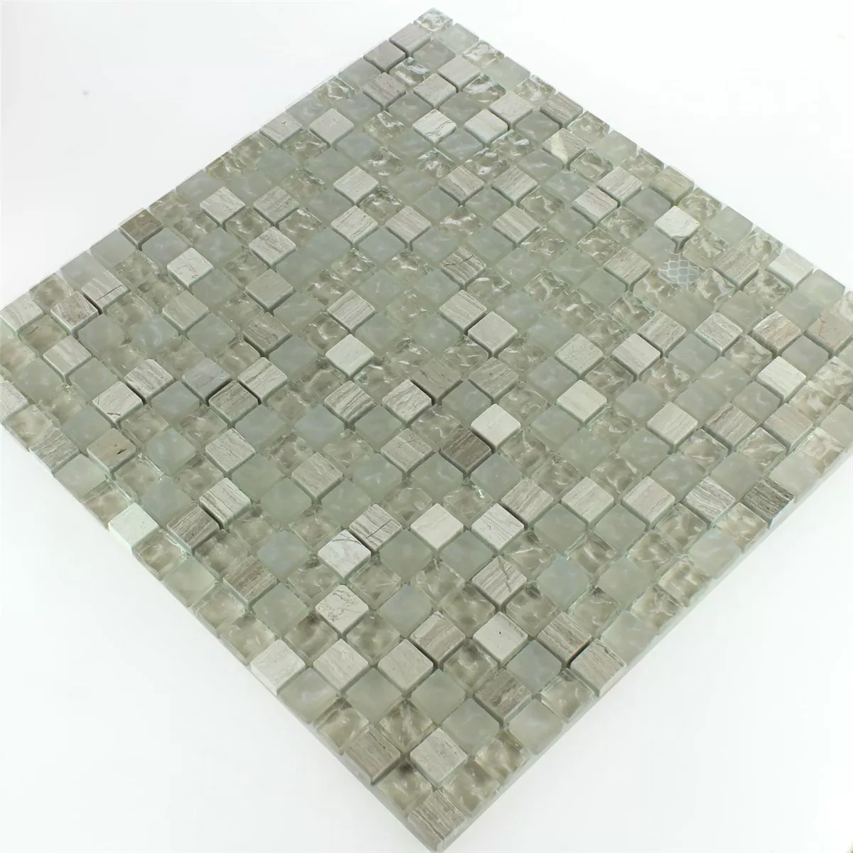 Mønster fra Mosaikkfliser Glass Marmor Burlywood Trommet