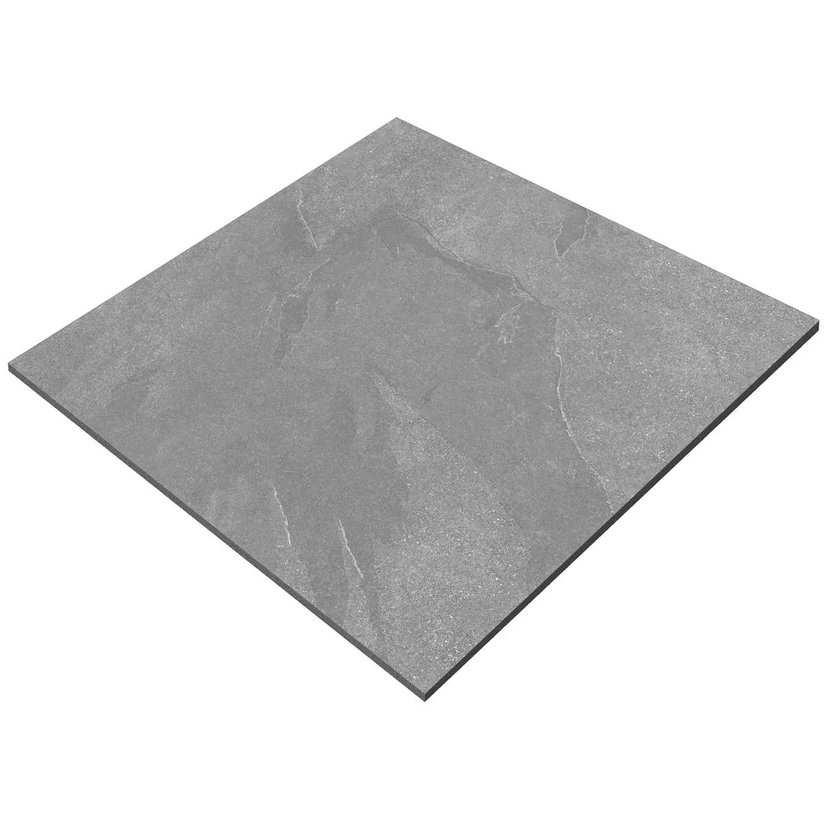 Sample Floor Tiles Memphis Stone Optic R10/B Anthracite 60x60cm