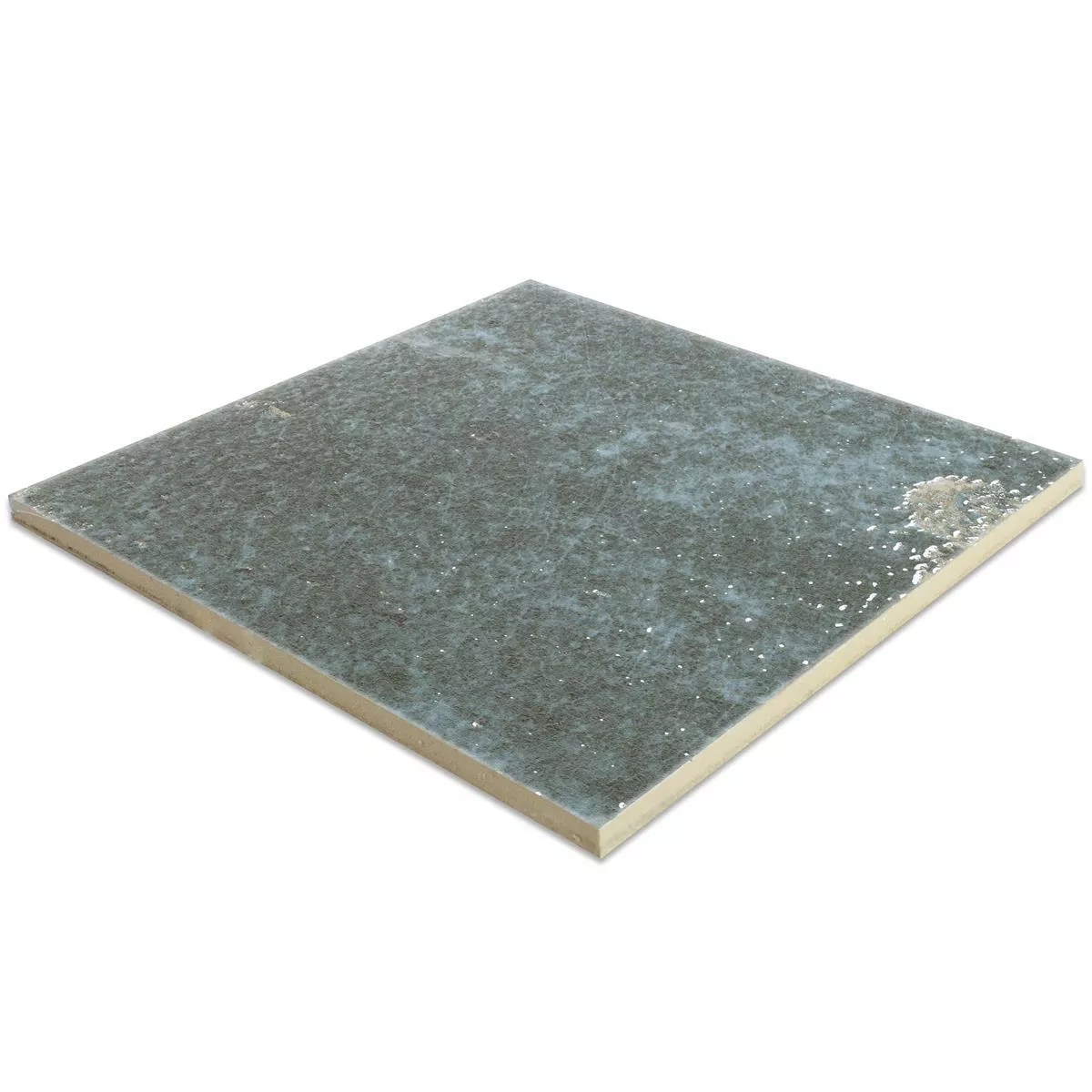 Model din Plăci Ceramice Pentru Pereti Lara Strălucitor Ondulat 15x15cm Gri