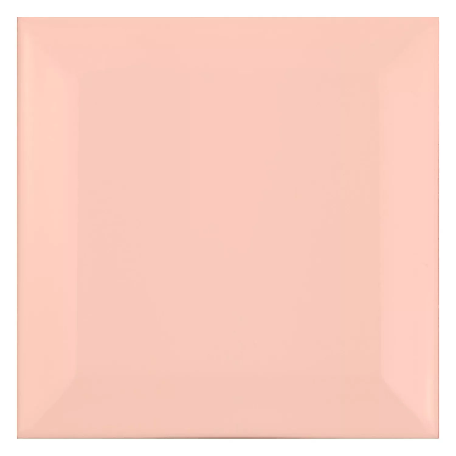 Metro tegel Oranje Mat 10x10 cm Met Facet Catarina Salmon
