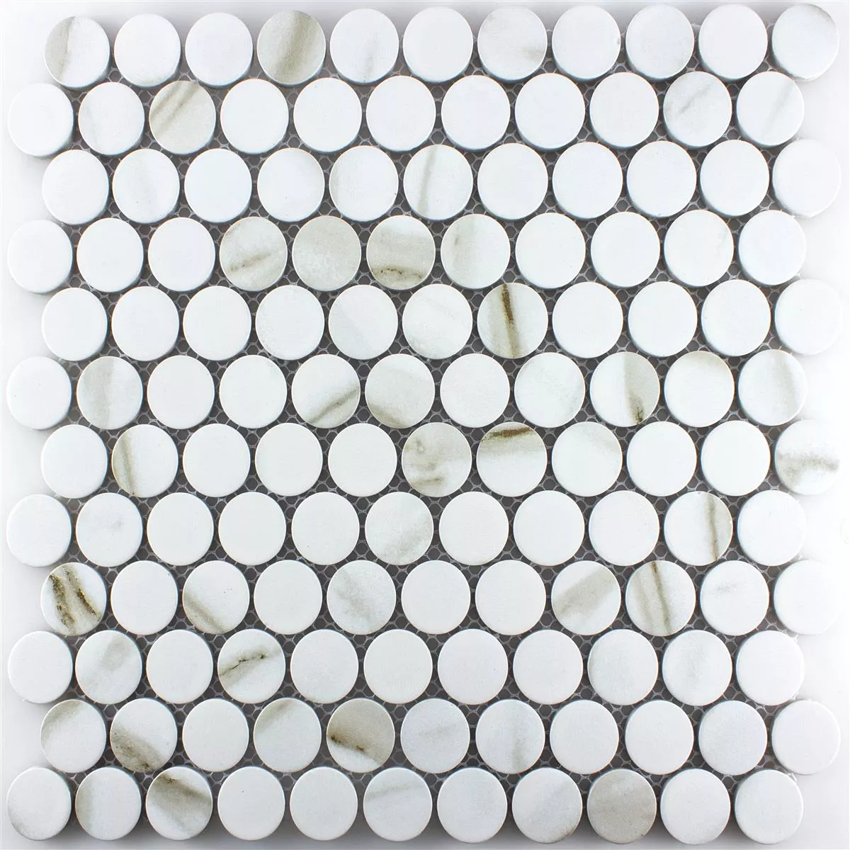 Fazekasság Gomb Körül Mozaik Csempe Hunter Calacatta