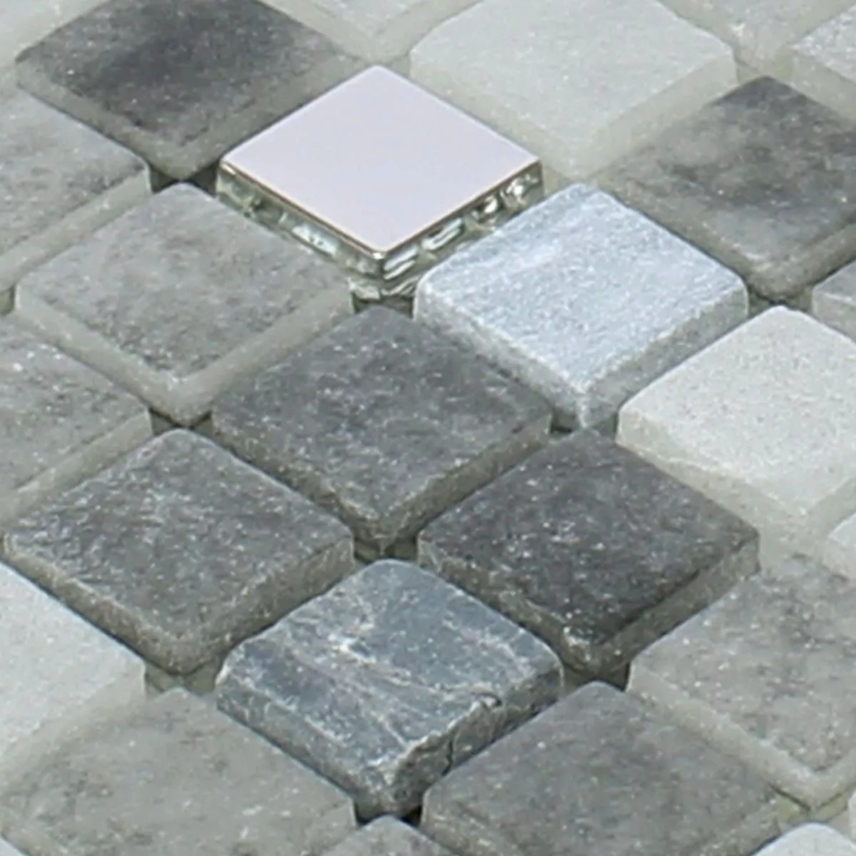 Πρότυπο από Ψηφιδωτά Πλακάκια Ποτήρι Φυσική Πέτρα Mix Freyland Μαύρος