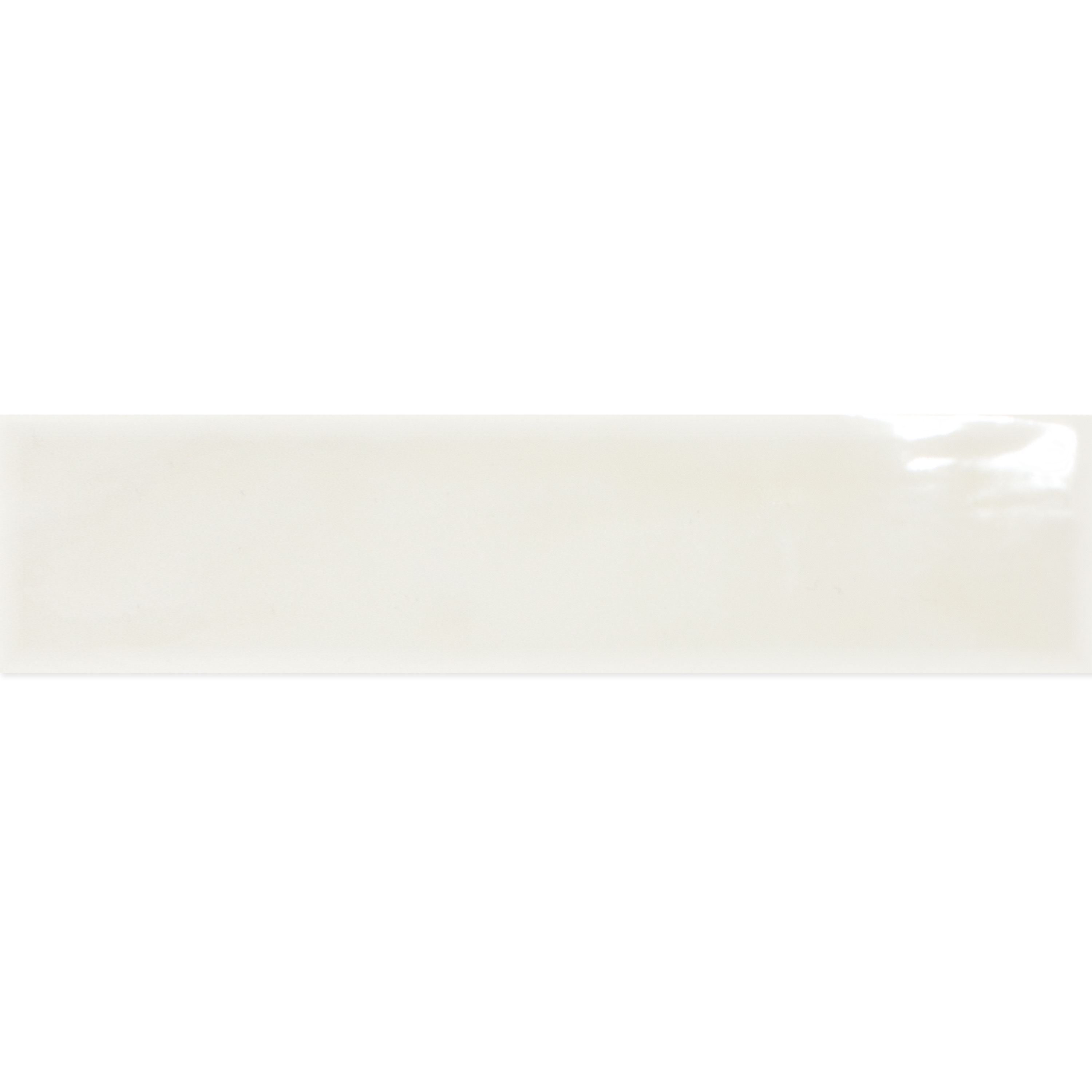 Wall Tiles Tamaris Flora Glossy Waved Ivory 5x25cm