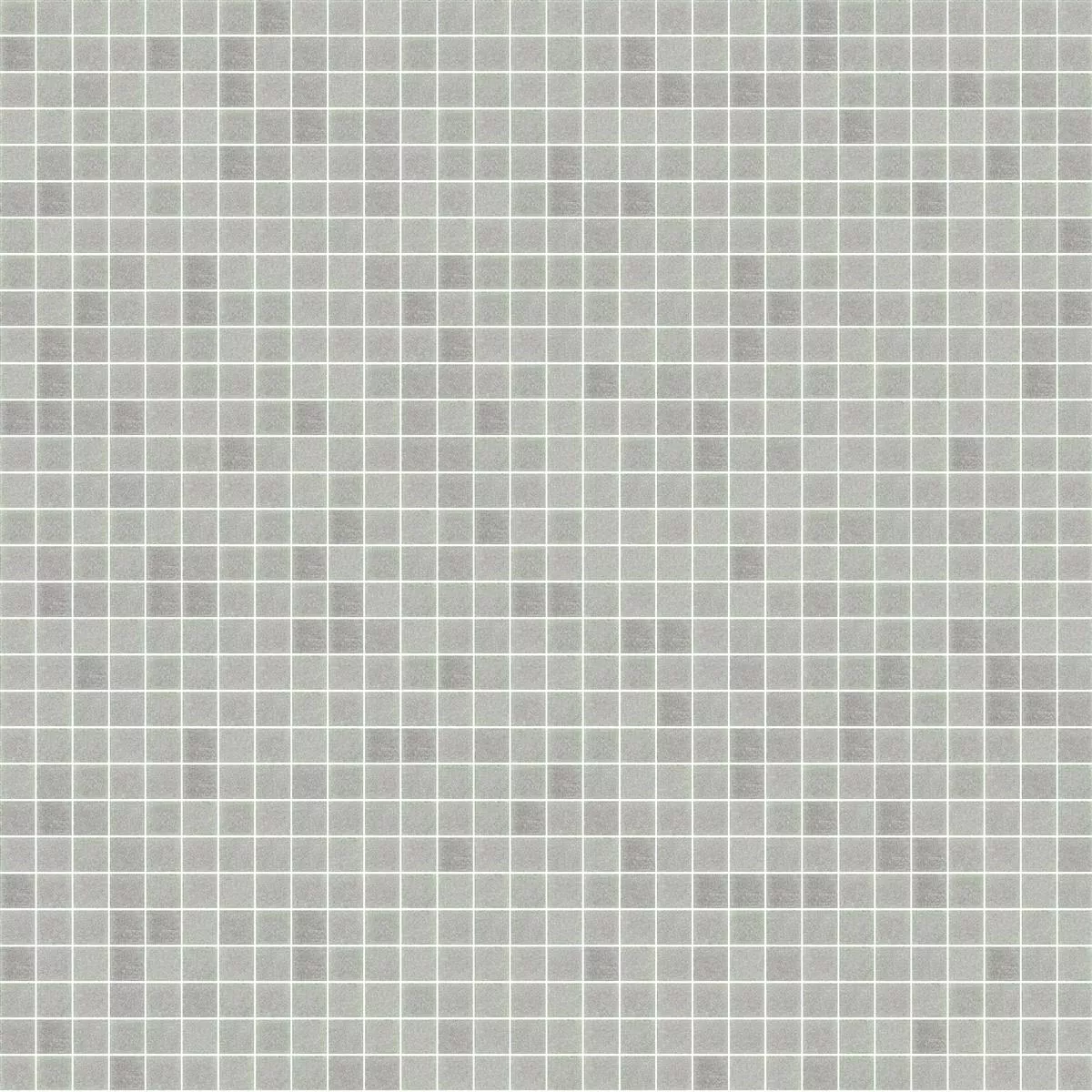 Mosaïque En Verre Tuile Trend-Vi Vitreo 151 Gris 10x10mm