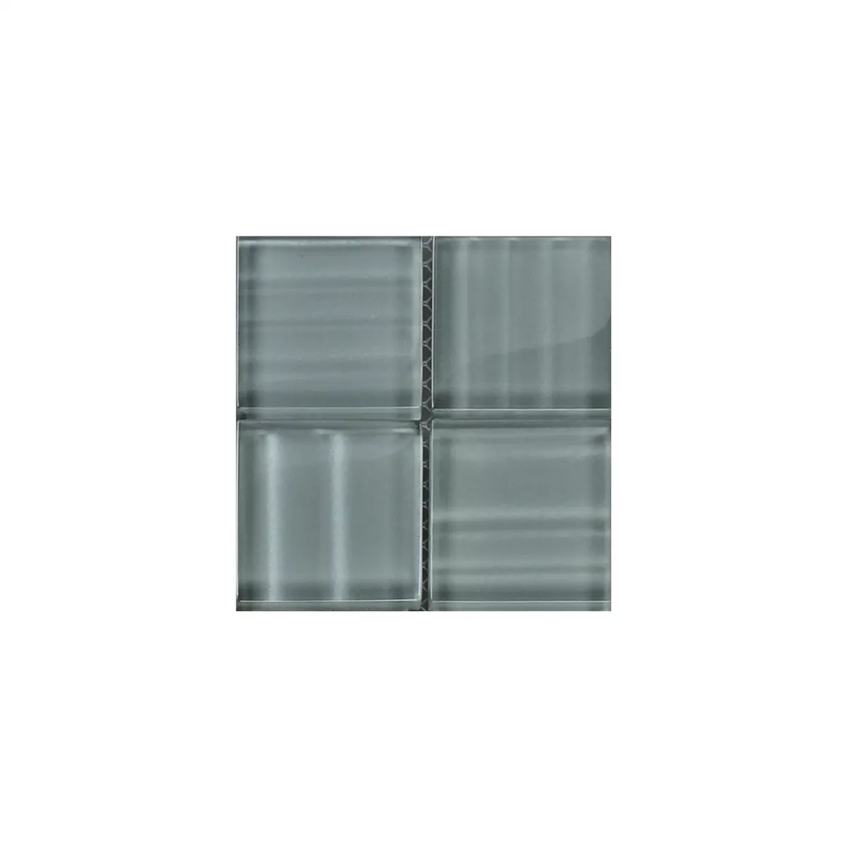Sample Mosaic Tiles Glass Columbia Grey Striped