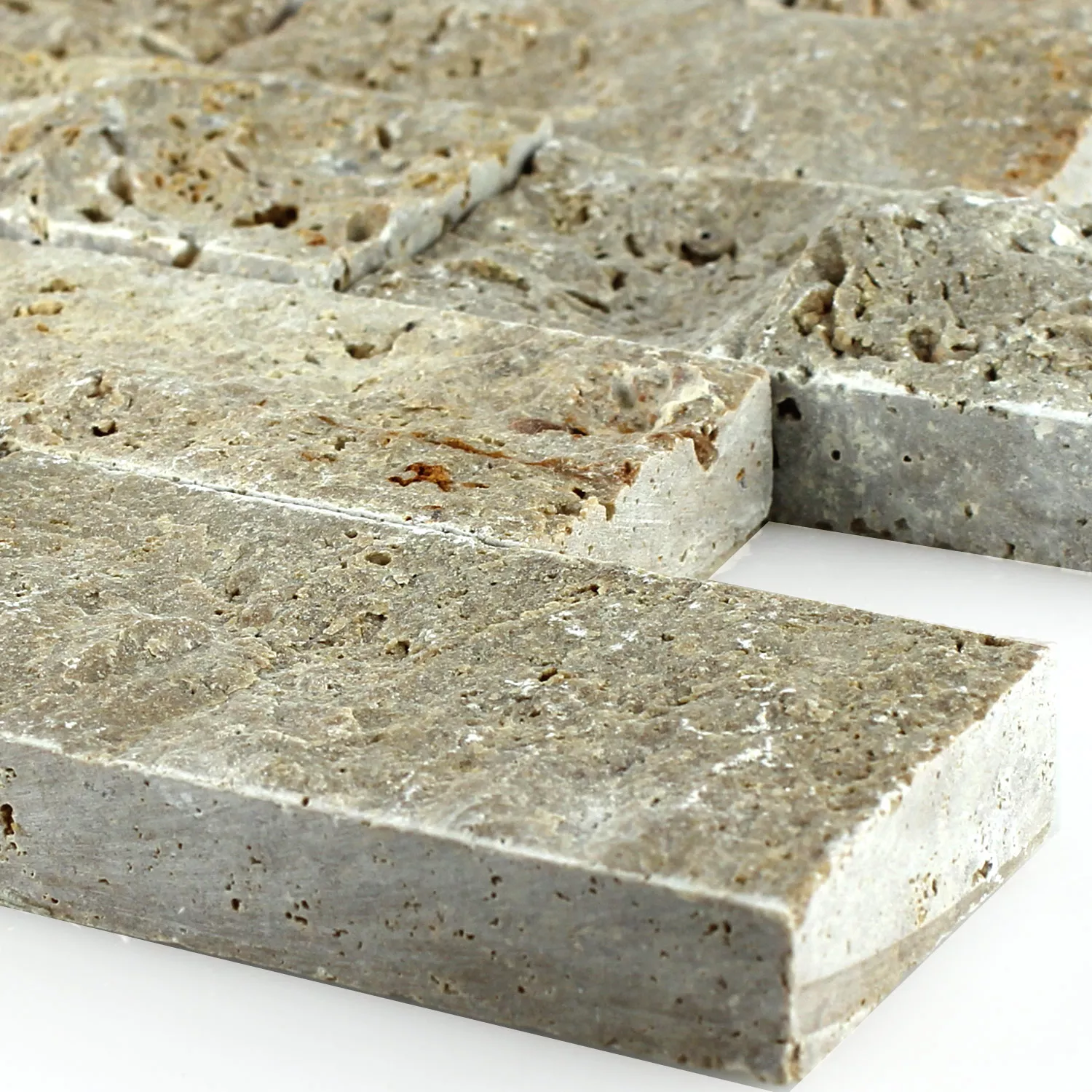 Mozaik Pločice Prirodni Kamen 3D Sumba Noce Brick