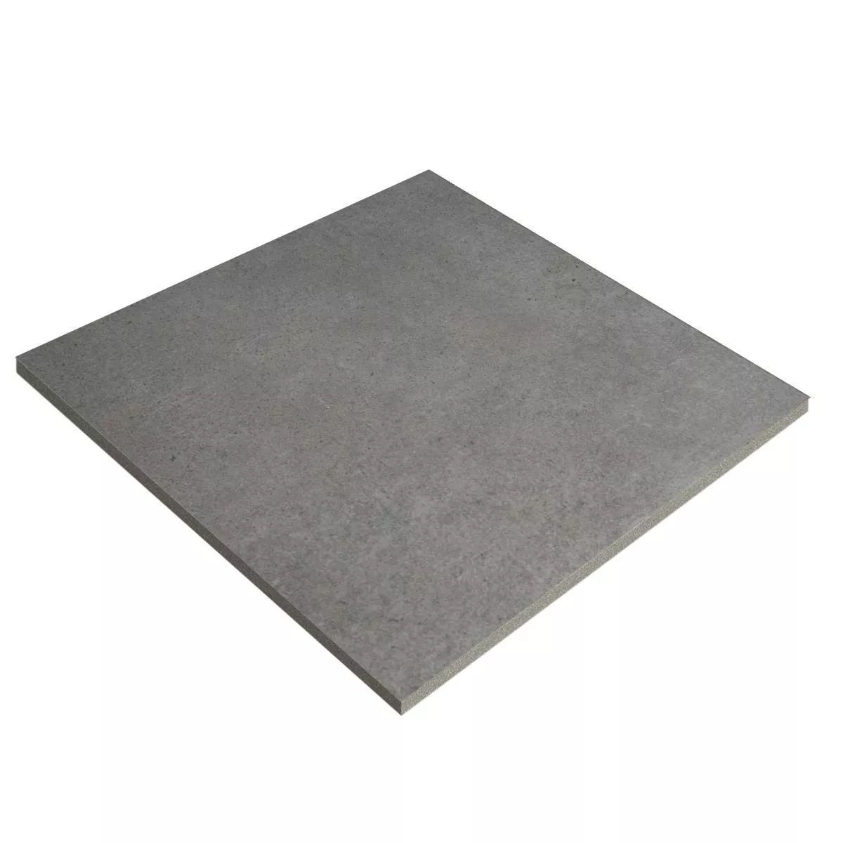 Terrastegels Porselein steengoed Panama Beton Optic Donkergrijs 60x60x2 cm