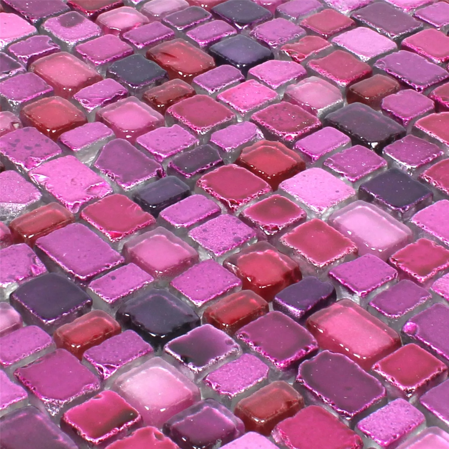 Mosaic Tiles Glass Roxy Violet