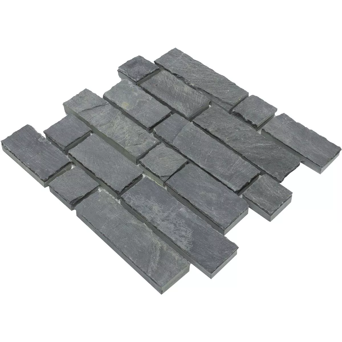 Ardoise Natural Mosaïques Pierre Carrelage Timberbrook Anthracite