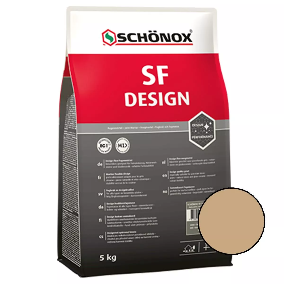 Argamassa Schönox SF Design Caramelo 5 kg