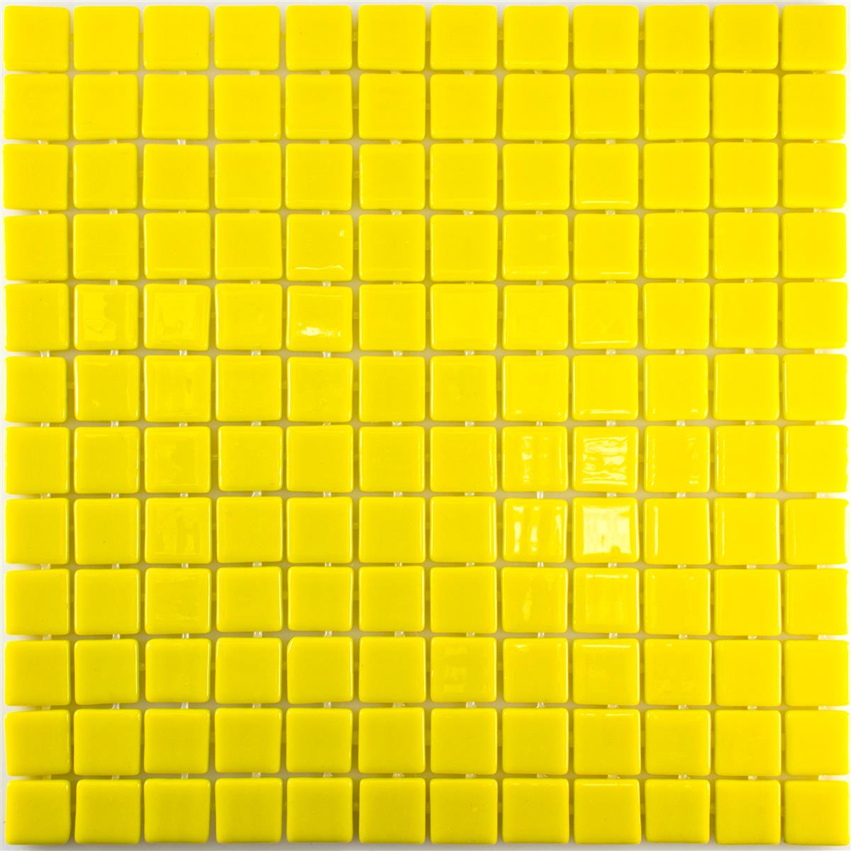 Glass Pool Swimmingpool Mosaic Pixley Yellow