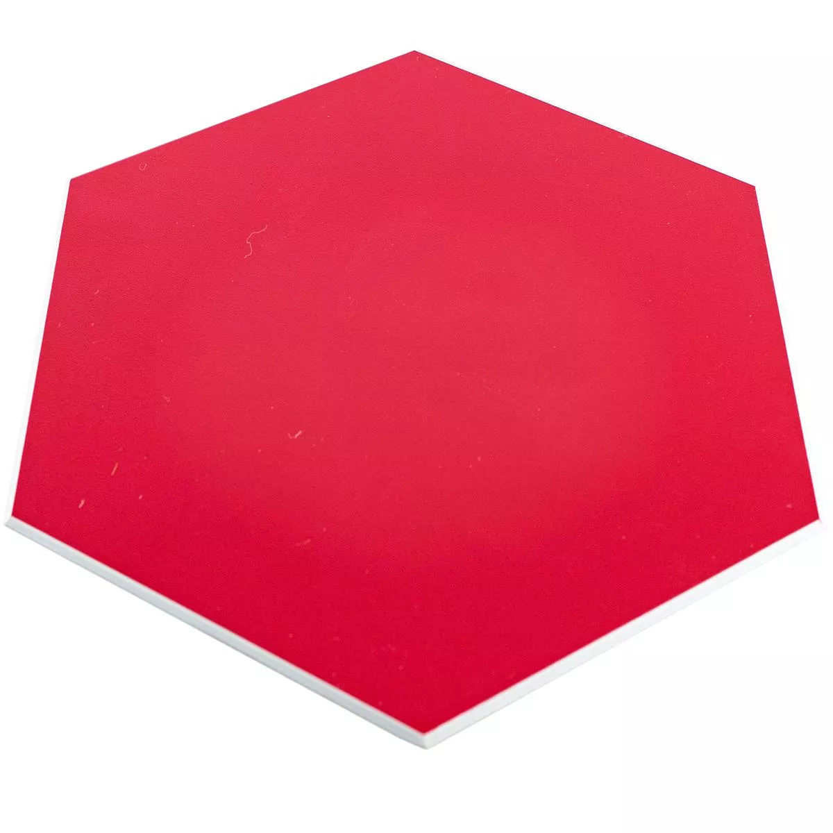 Vinyl Hexagon Wall Tile Century Self Adhesive Red