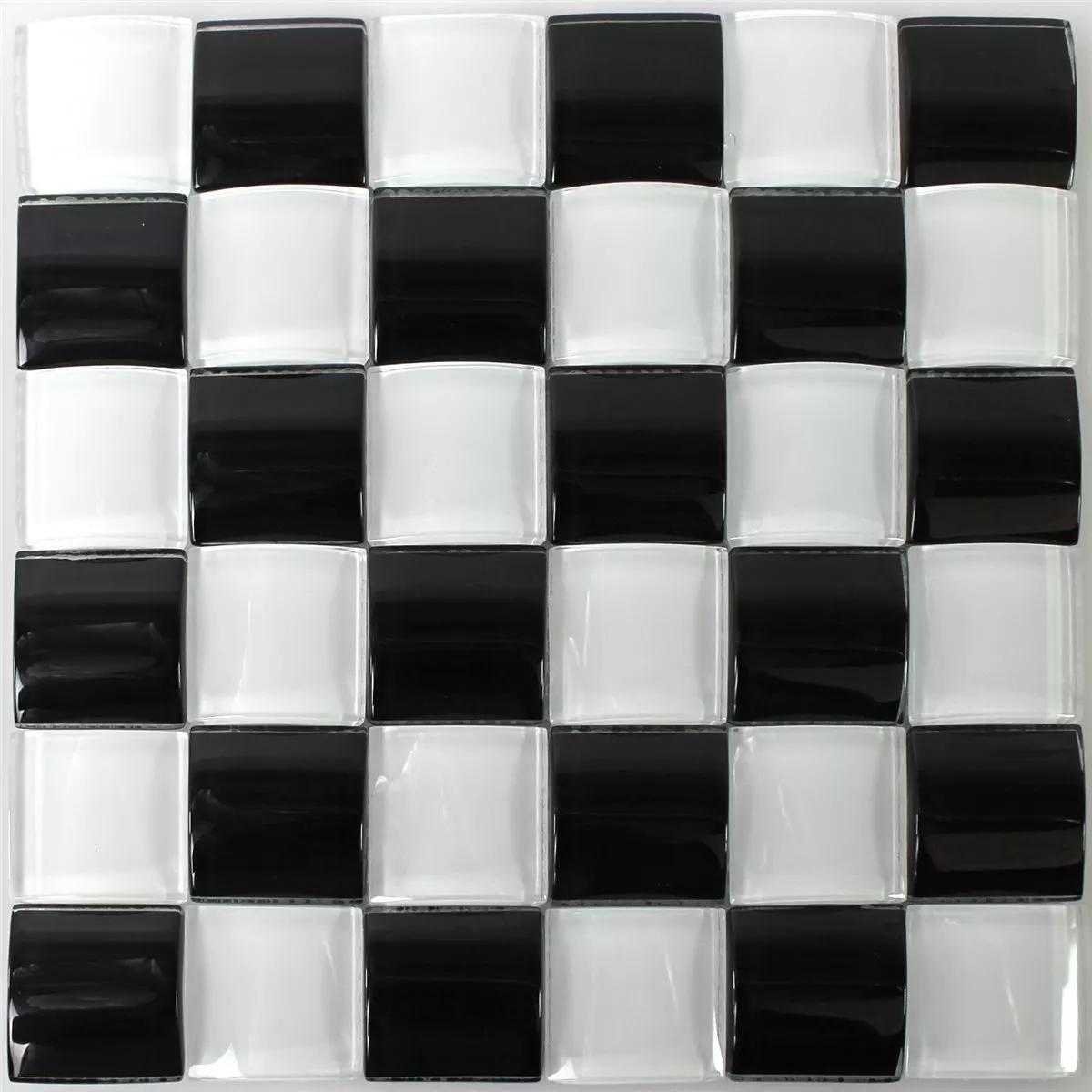 Mozaic De Sticlă Gresie Elbrus 3D Efect Tablă De Șah