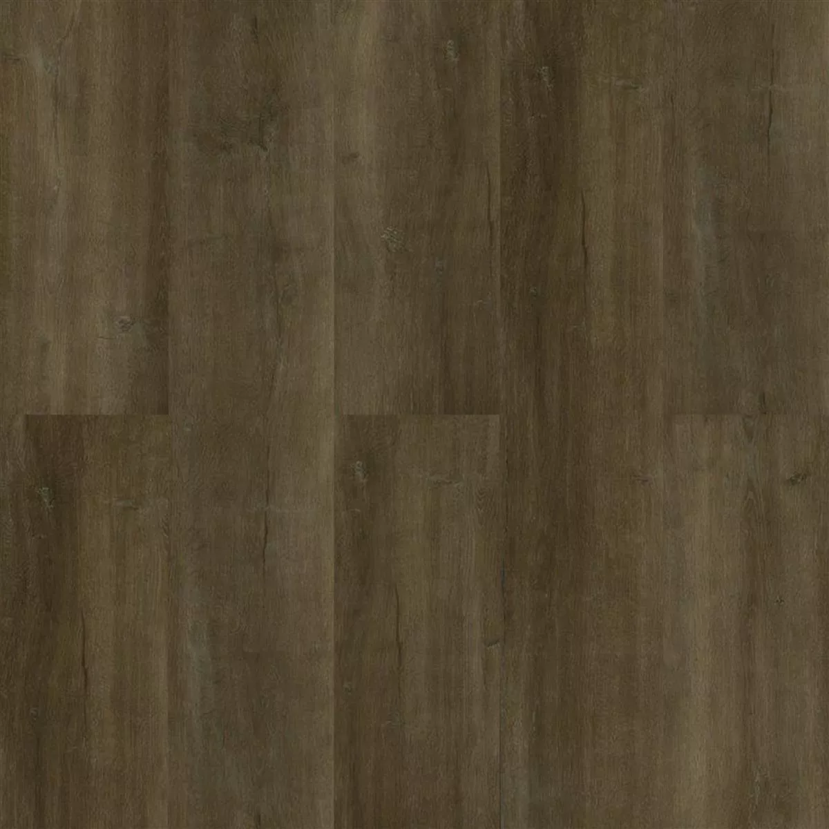 Vinyl Floor Tiles Click System Reedley Brown 17,2x121cm