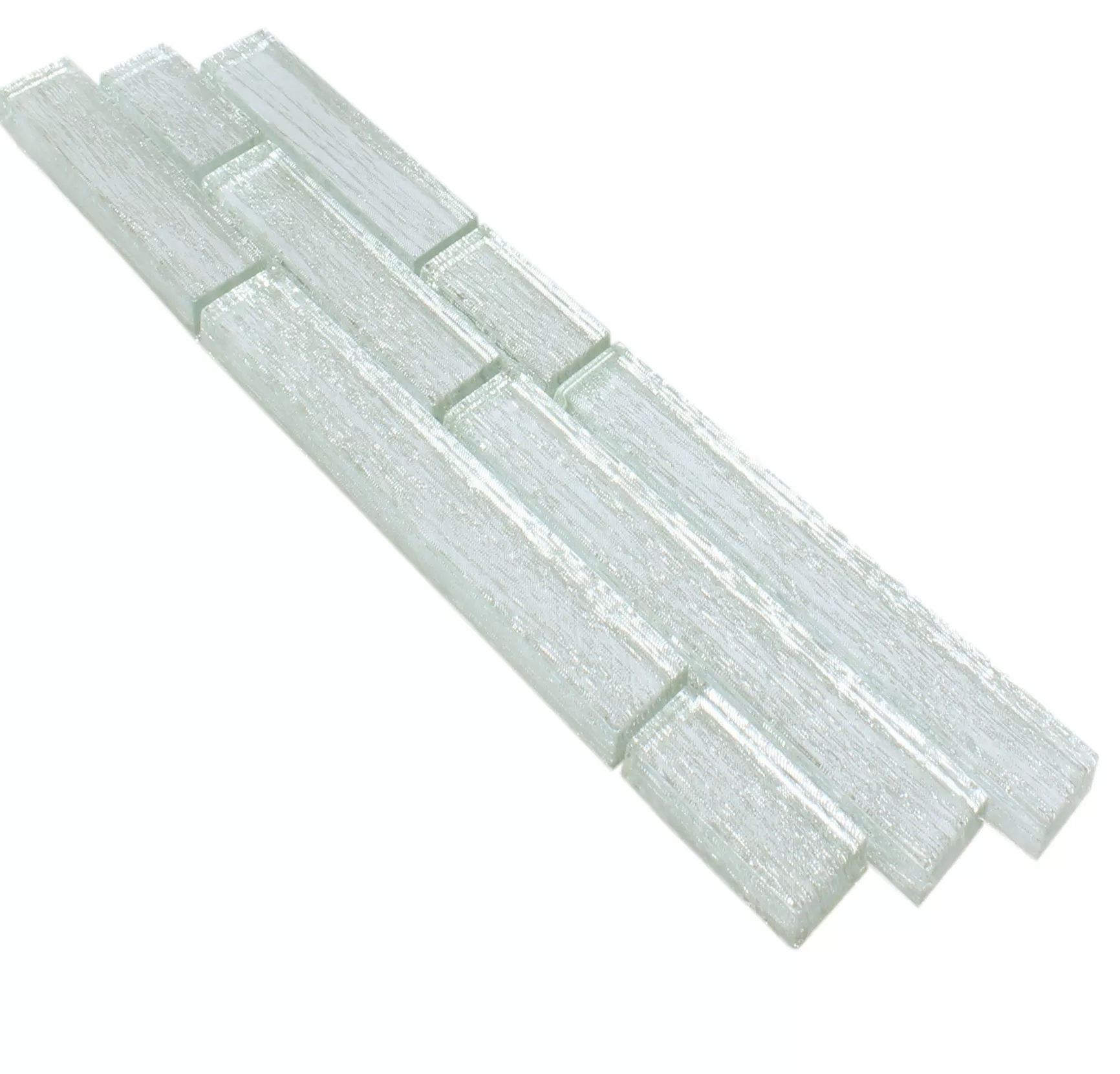 Glass Mosaic Border Canton Silver Glass Mosaic Border Canton Silver