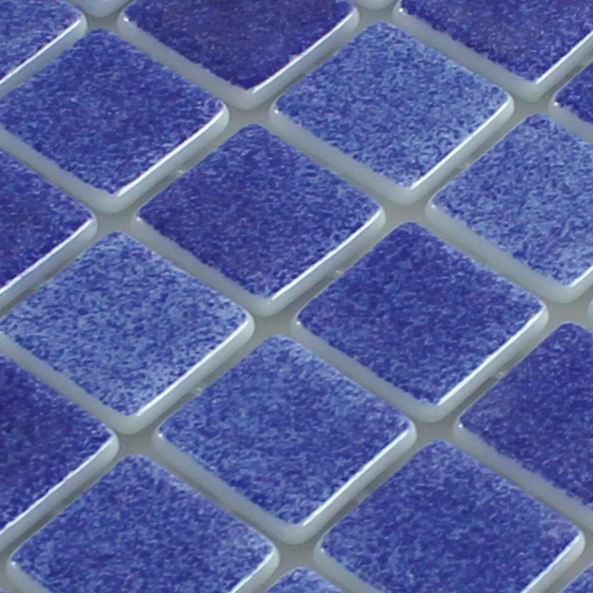 Sample Glass Swimming Pool Mosaic Antonio Dark Blue