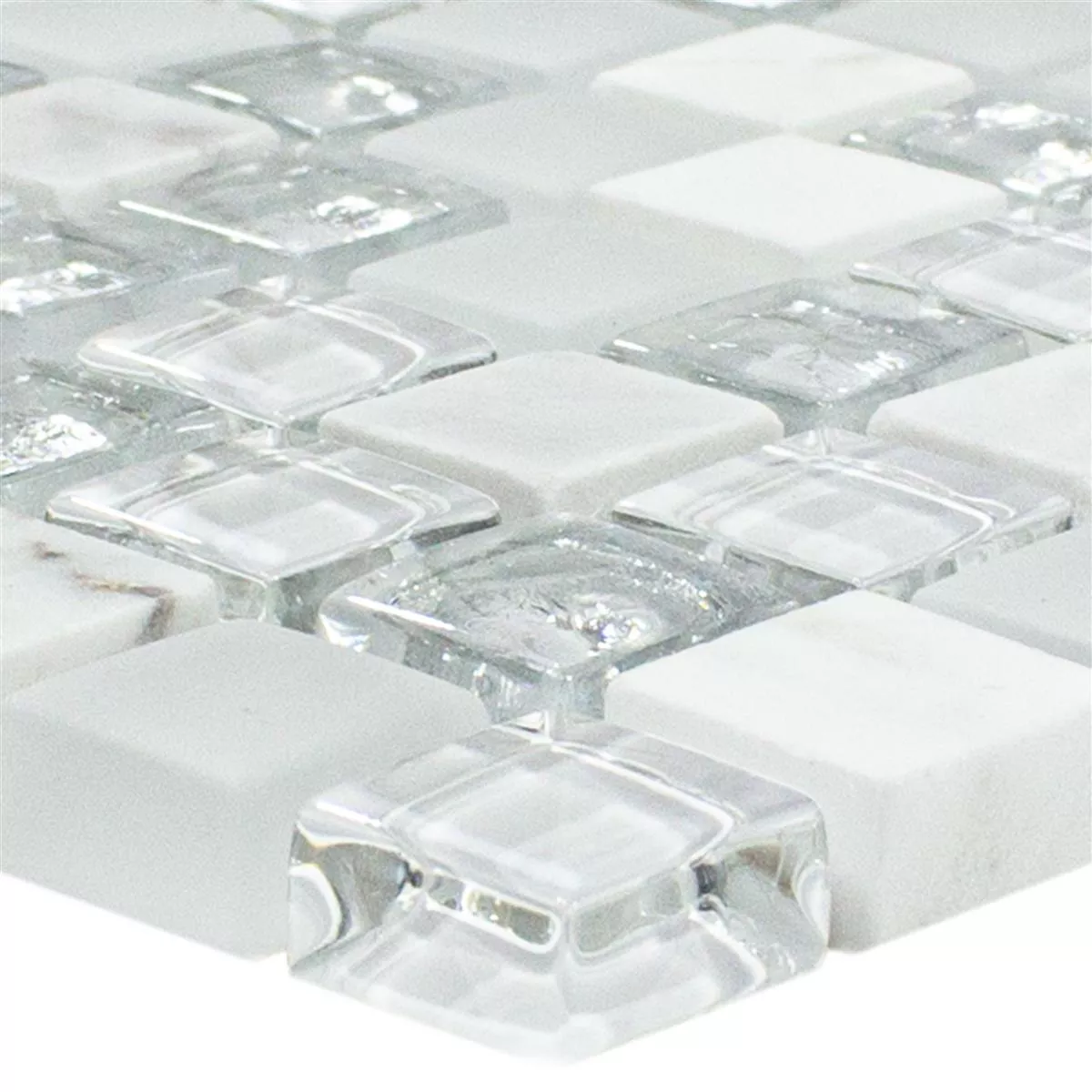 Glass Mosaikk Fliser Lexington Glass blanding Av Materialer Hvit Glass Mosaikk Fliser Lexington Glass blanding Av Materialer Hvit