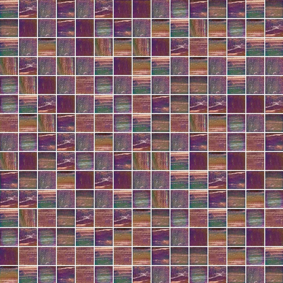 Mosaico de Cristal Azulejos Trend-Vi 823 Shining 20x20 mm