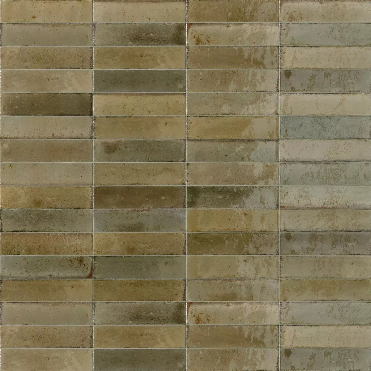 Sample Wall Tiles Laguna Glossy Waved Beige 6x24cm