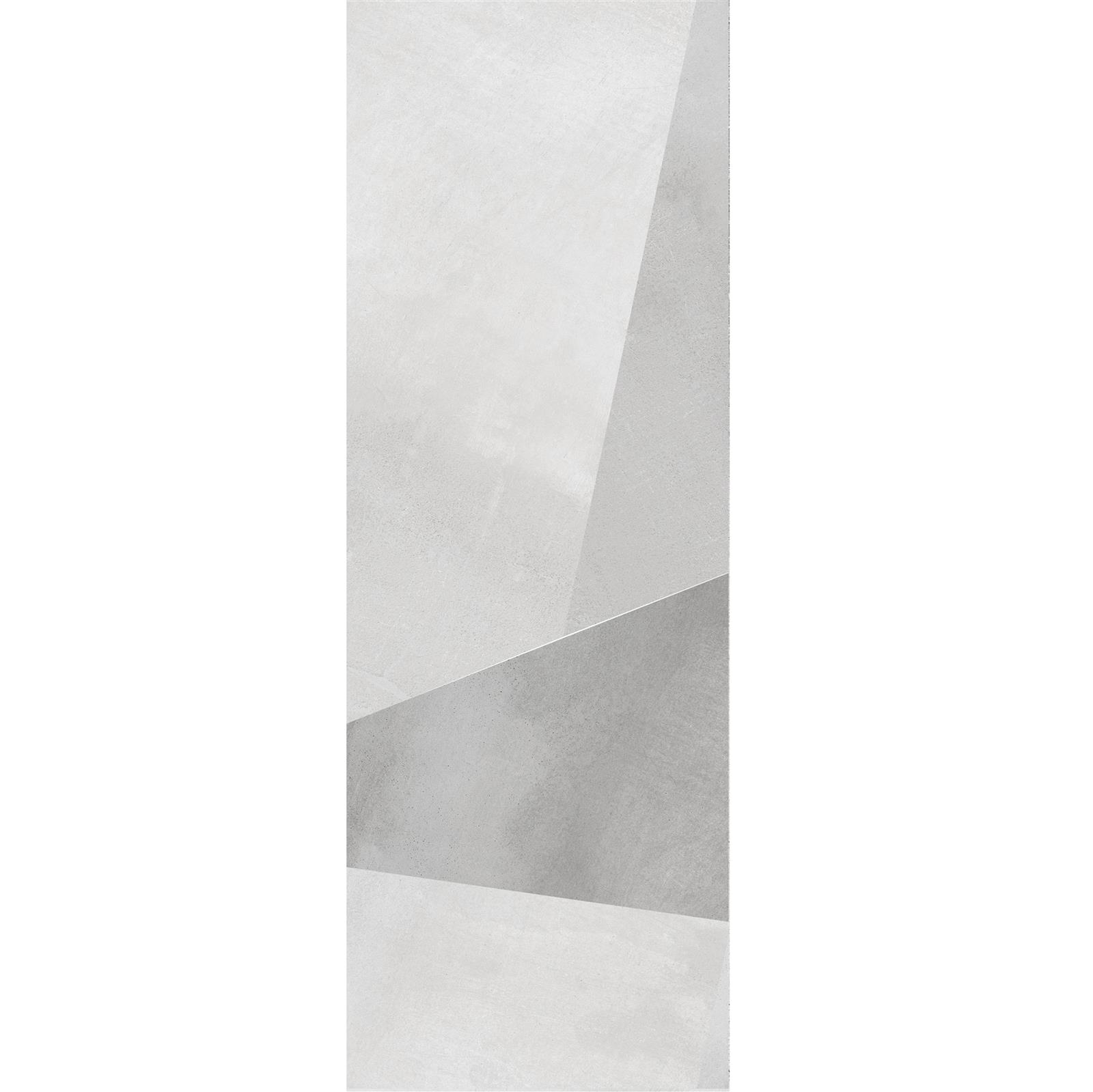 Wall Tiles Queens Rectified White Decor 9 30x90cm